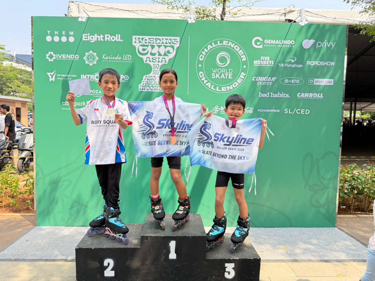 Atlet Skyline Raih Delapan Medali di BladingCup SkateCross 2026